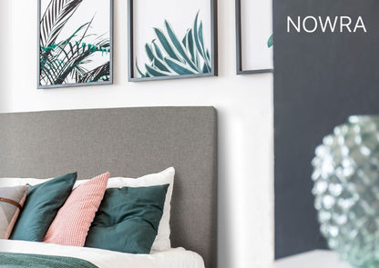 Nowra complete upholstered bed in all sizes