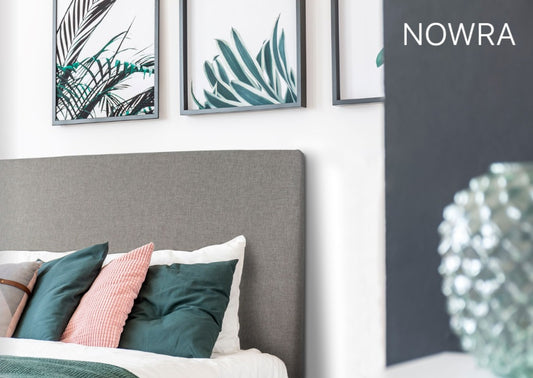 Nowra complete upholstered bed in all sizes